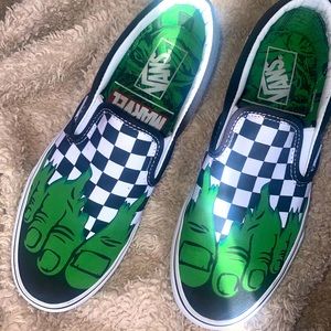 Vans Hulk edition size 7men’s very lightly worn